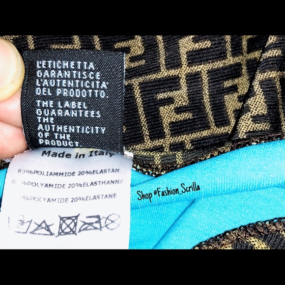 Fendi Vintage swimsuit one piece SOLD ON IG - Picture 8 of 9